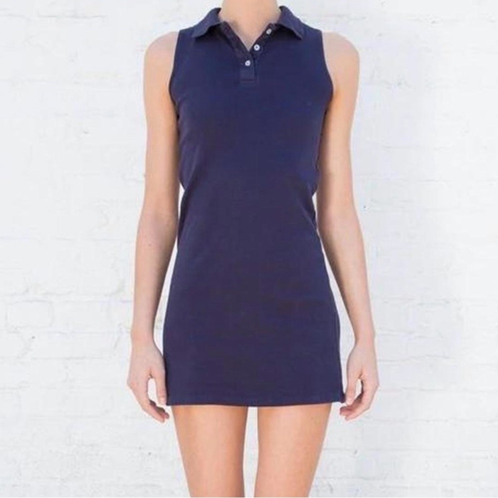 Brandy Melville black polo dress